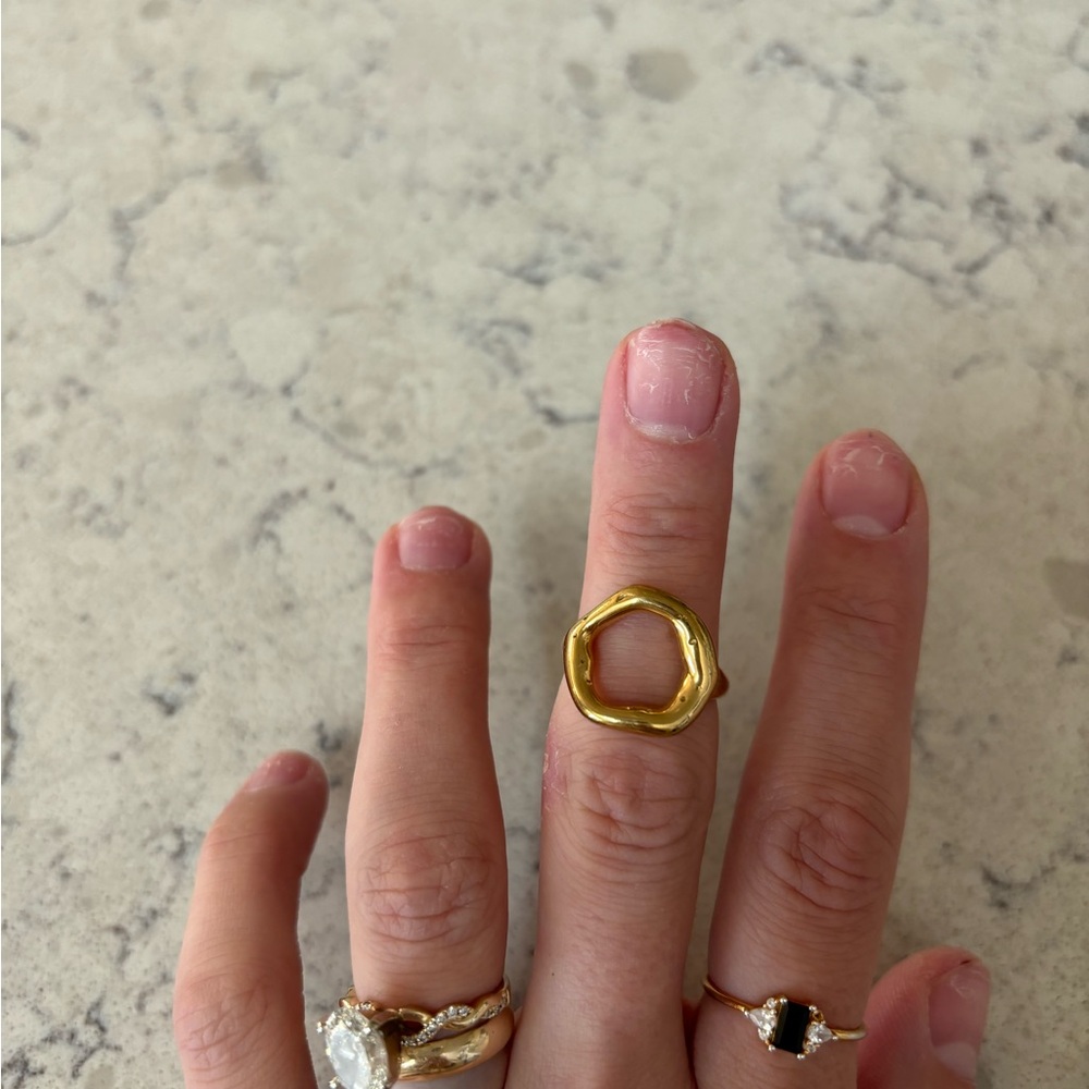 Waterproof Gold Ring - Picture 5 of 5
